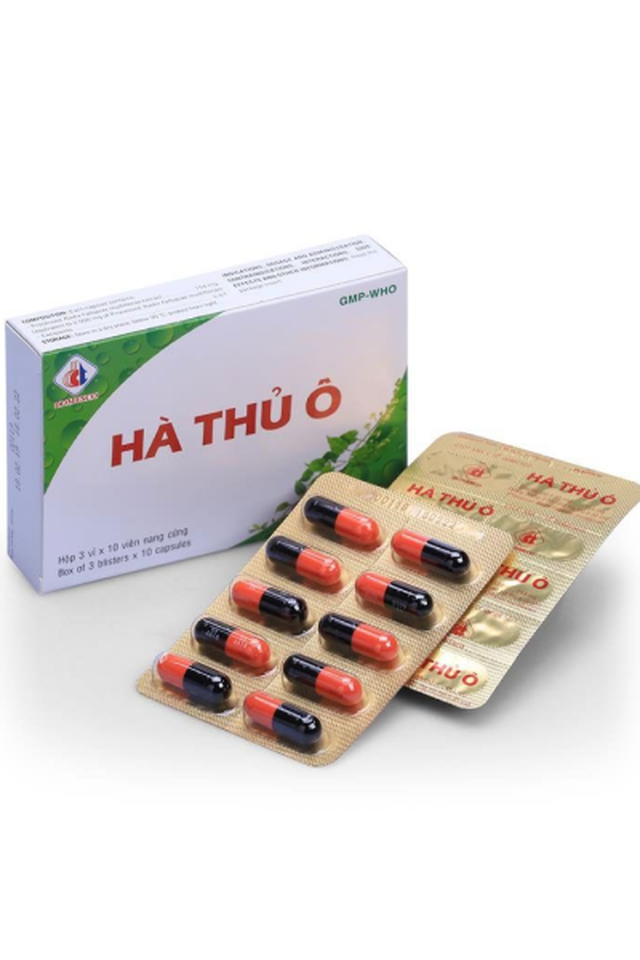 Viên uống Hà Thủ Ô giúp bổ thận, bổ huyết, chữa thận suy, thần kinh suy nhược, ngủ kém, thiếu máu, làm đen râu tóc