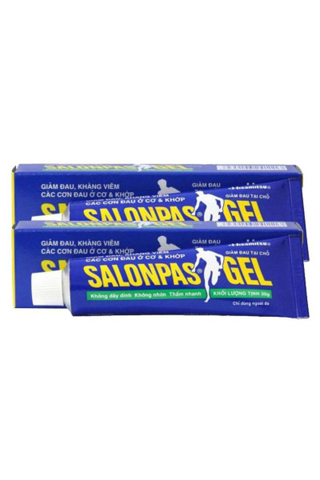 Gel bôi Salonpas giúp giảm đau kháng viêm (Tuýp 30g)