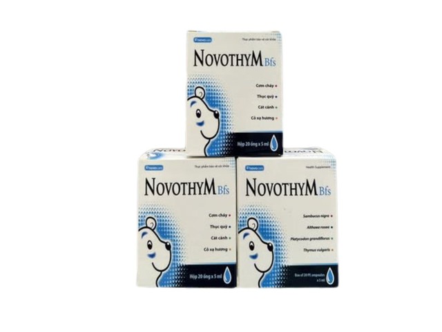Novothym Bfs 5ml H20 (Hộp 4 vỉ x 5 ml)
