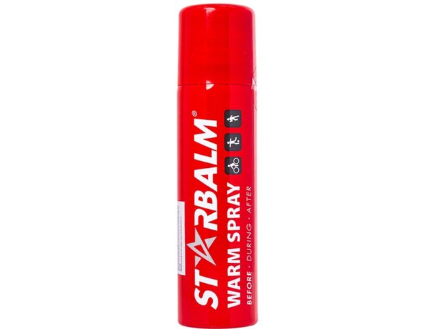 Xịt nóng Starbalm Warm Spray làm nóng, giảm đau cơ (Chai 150ml)