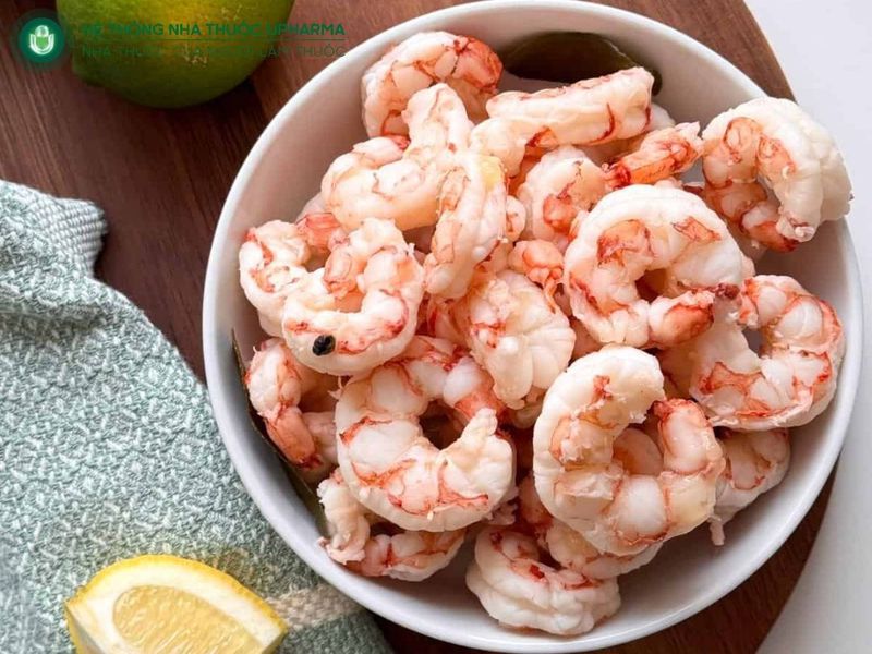 cách chế biến tôm tốt cho xương khớp
