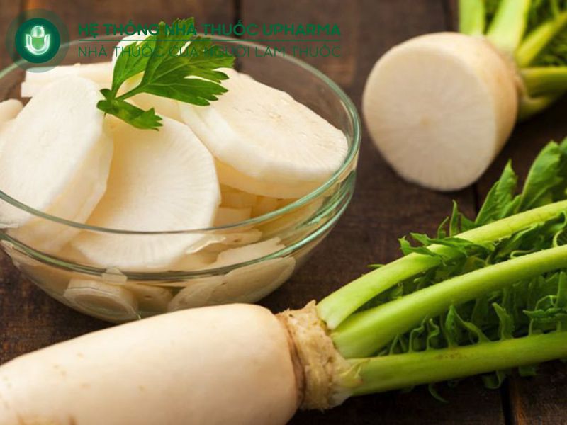 cách trị tàn nhang bằng củ cải trắng