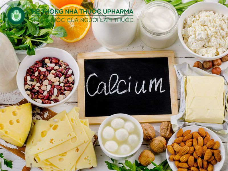 thiếu canxi do chế độ ăn