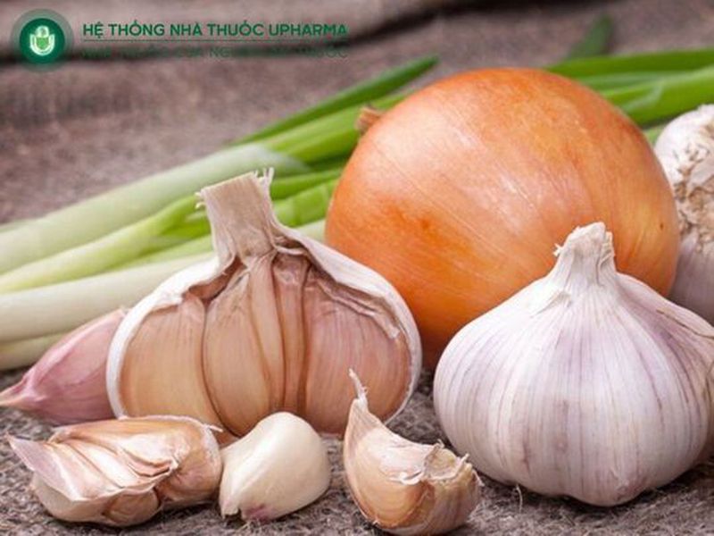 hành tỏi tốt cho xương khớp