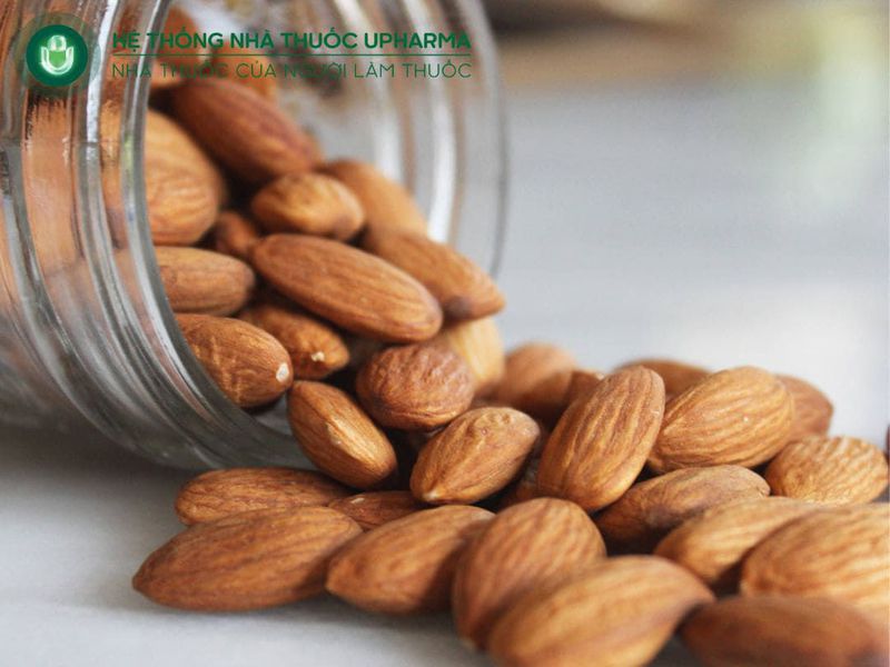 ăn hạnh nhân để bổ sung canxi cho mẹ bầu