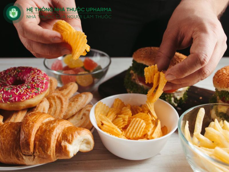 chế độ ăn uống không lành mạnh