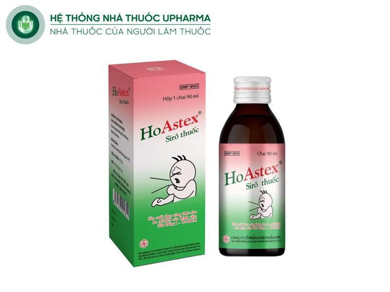 Siro trị ho cho bé dưới 1 tuổi HoAstex OPC (90ml)