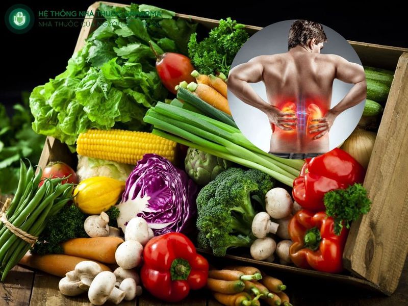 suy thận ăn rau gì