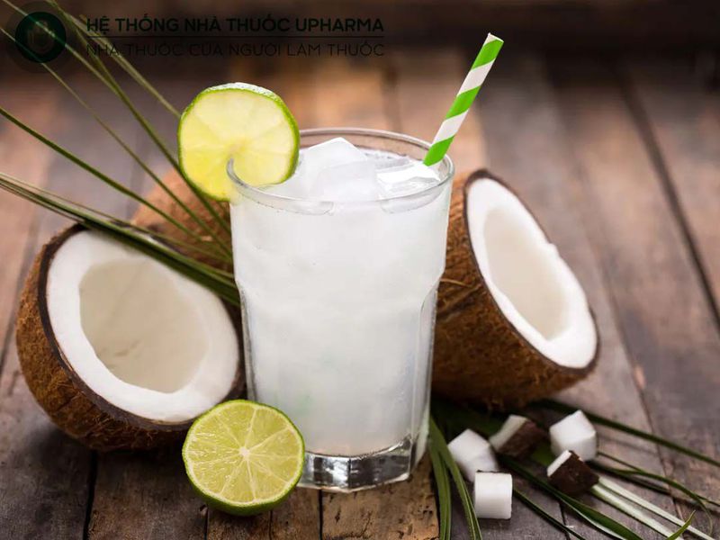 cách uống nước dừa