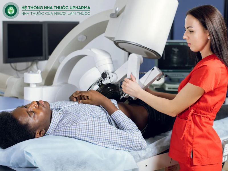 tán sỏi ngoài cơ thể (ESWL)