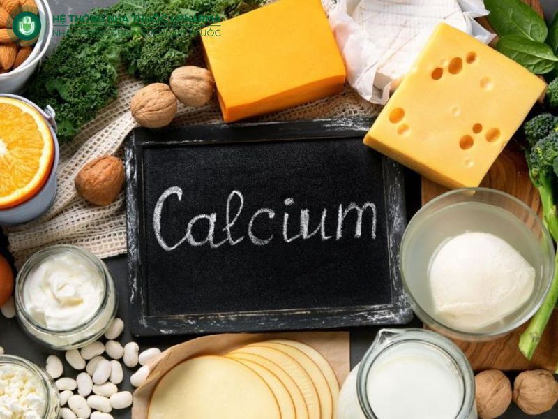 tình trạng thiếu canxi