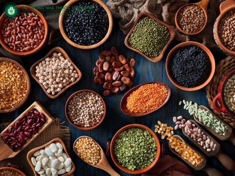 các loại đậu và ngũ cốc