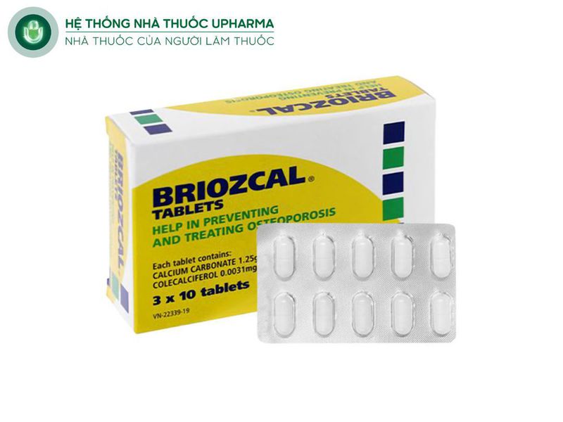 Thuốc Briozcal 1250mg/125IU