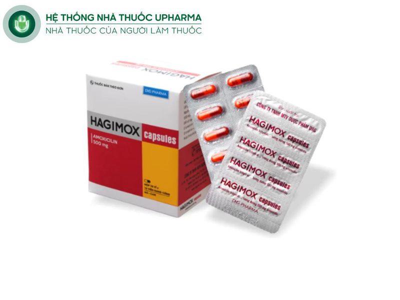 Thuốc Hagimox 500 (10 vỉ x 10 viên)