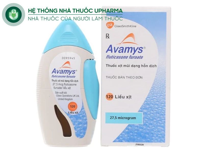 Thuốc xịt mũi Avamys 27.5 micrograms 120 sprays