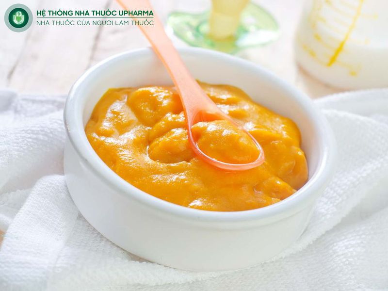 trẻ bị ho nên ăn cháo rau củ