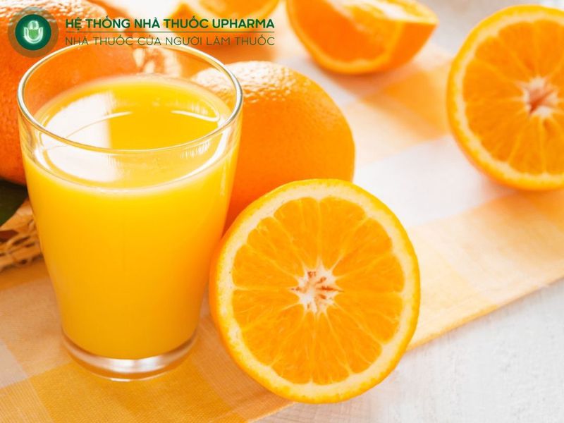 nước cam tốt cho xương khớp