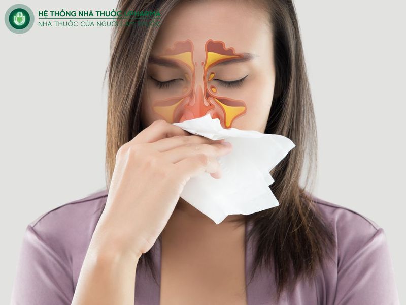 Triệu chứng viêm mũi vận mạch