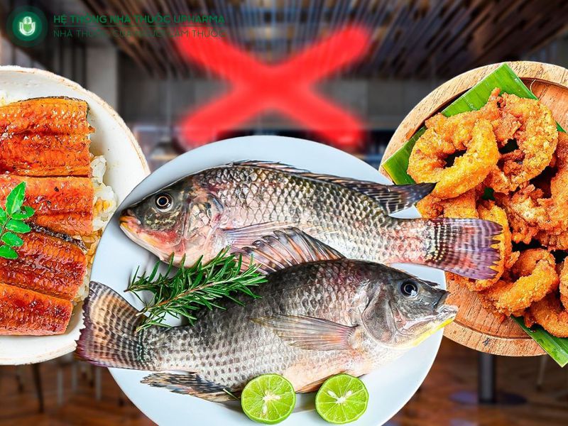 viêm phế quản cần kiêng hải sản