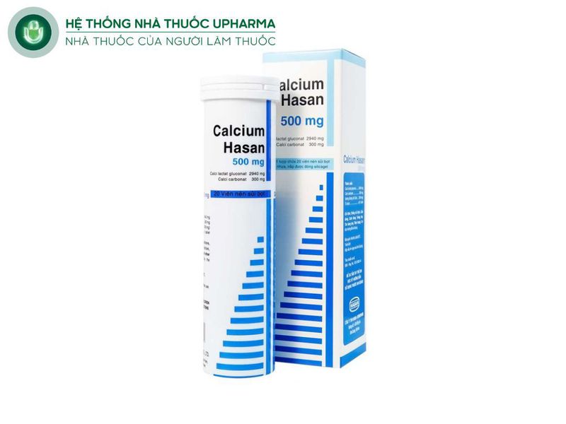 Viên sủi Calcium Hasan 500mg