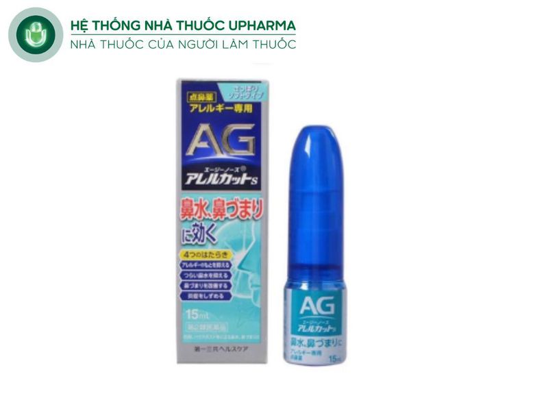Xịt viêm mũi của Nhật AG Nose Allercut